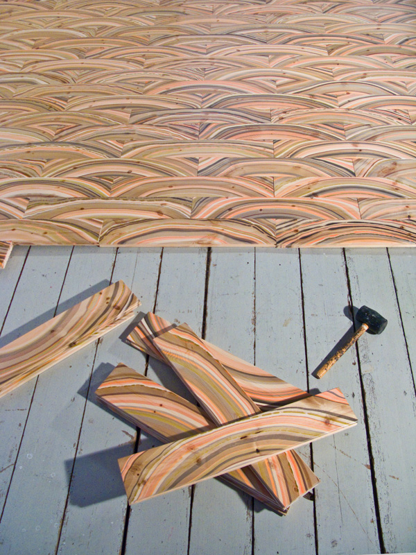 Arcademi_Marbelous-Wood_Pernille-Snedker-Hansen_floor-laid-out-w-hammer